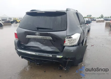 2013 Toyota Highlander Se V6 from USA, damaged, VIN 5TDZK3EH5DS136001
